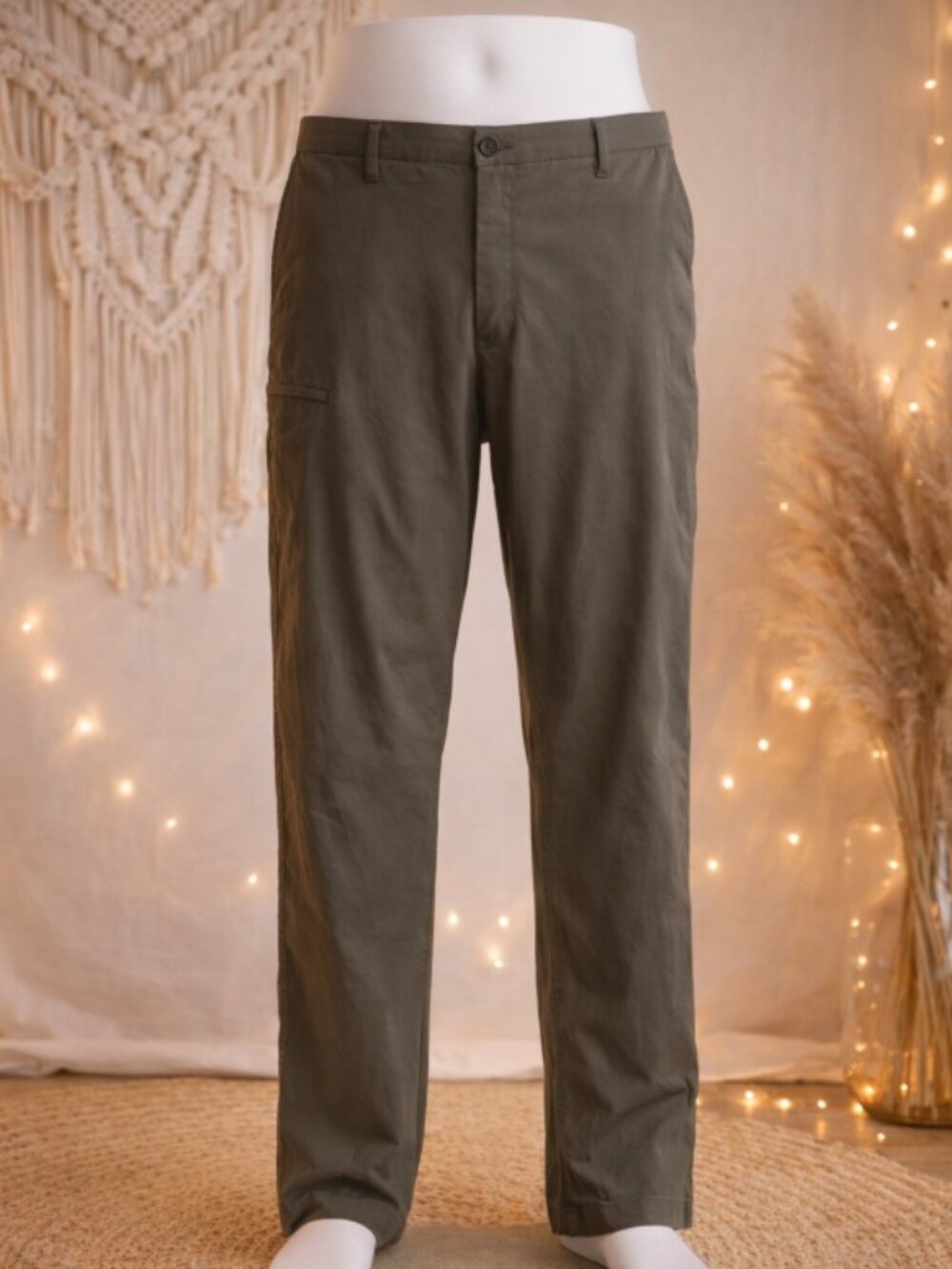 LB Tech Stretch Nylon Pants 38x32 Utility Outdoor Hiking Minimalist Travel